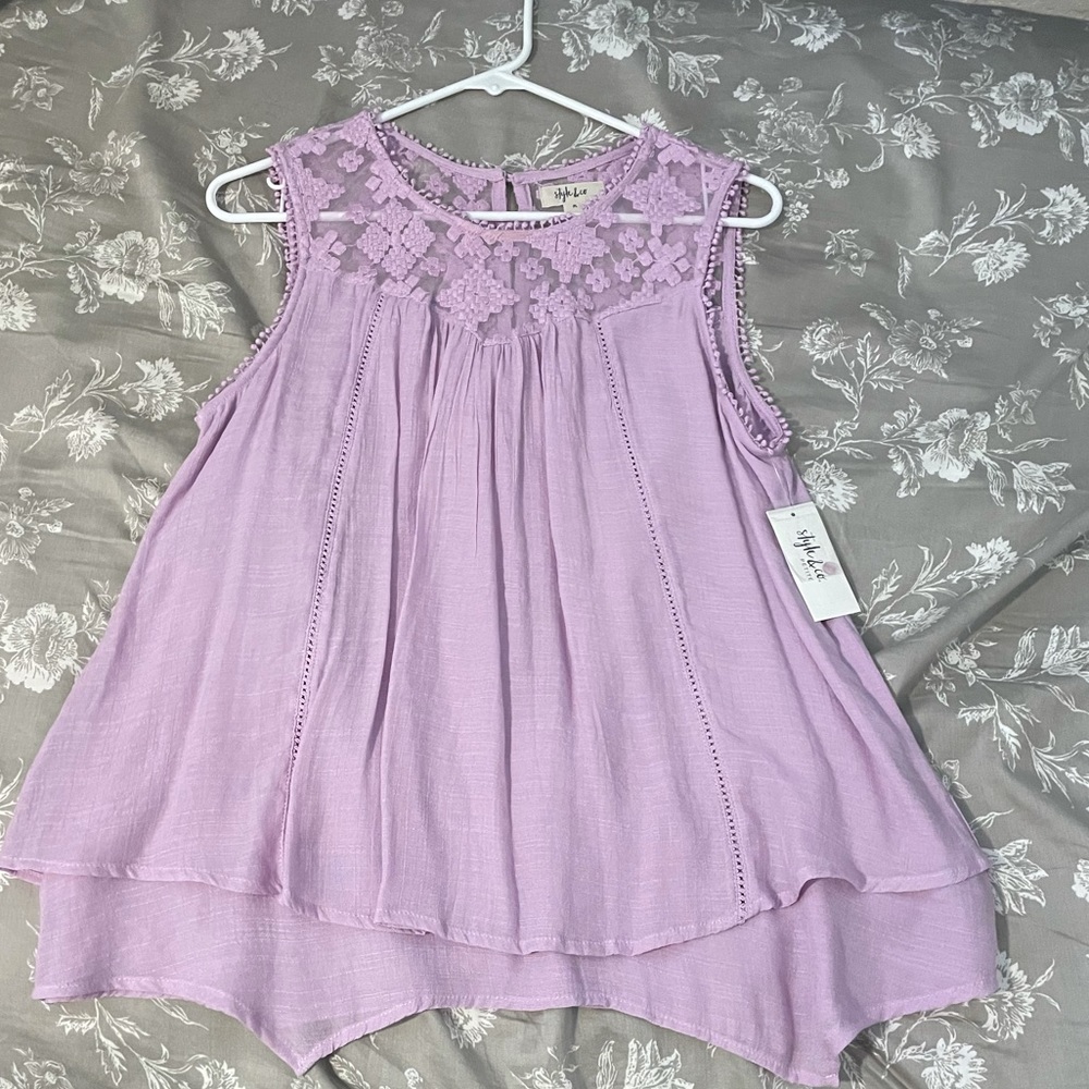 Purple Blouse